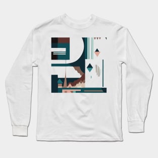 Craft a minimalist t-shirt design with clean lines and simple yet striking graphics. Focus on a monochromatic or limited color palette for a modern, understated look Long Sleeve T-Shirt